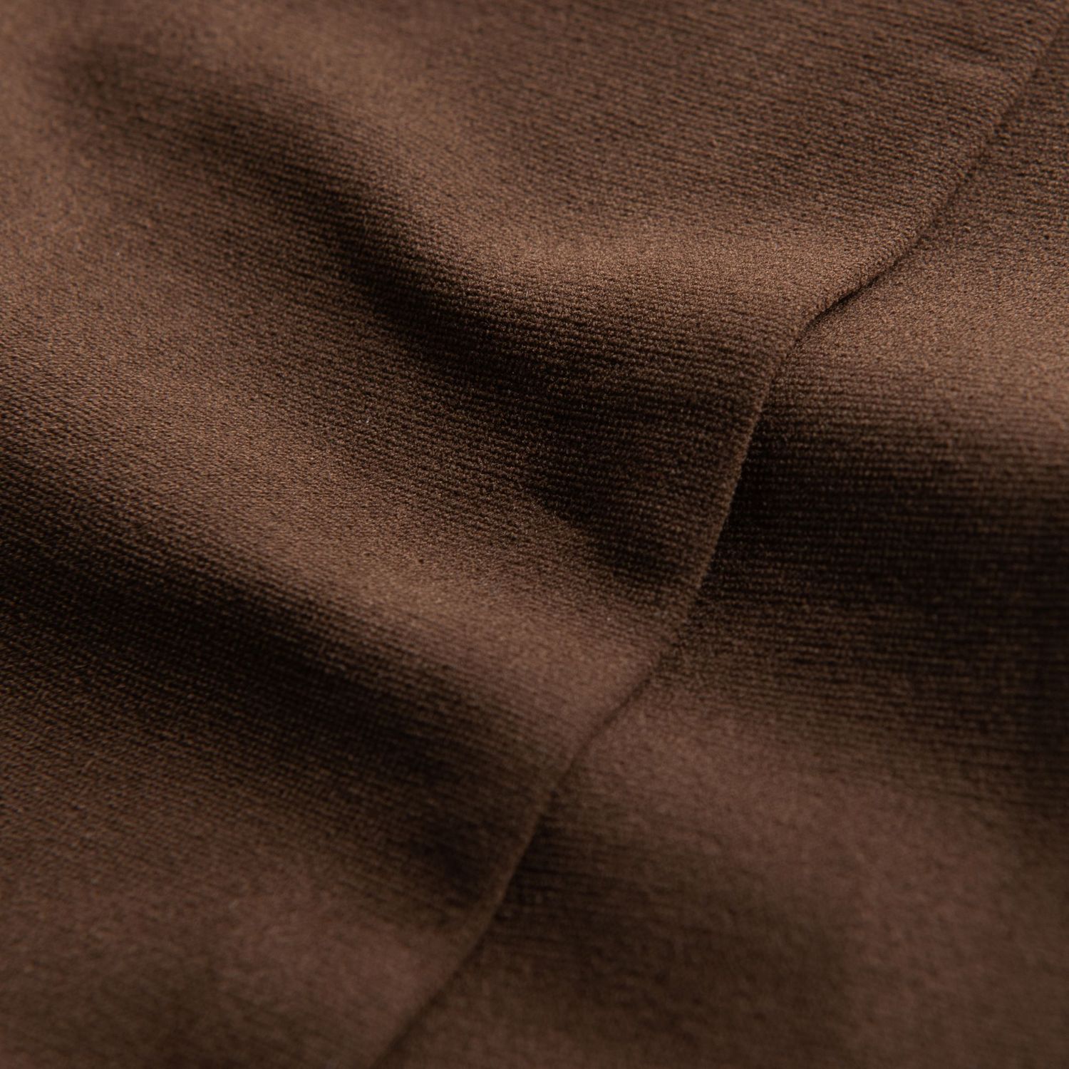 Nahaufnahme der 108 Economy Ballettstrumpfhose von Rumpf in Marron, mit strukturiertem Stoff und sichtbaren Nähten.